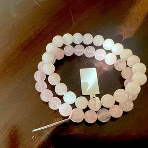 Rose Qtz Bracelet ( Brand New with Tags )